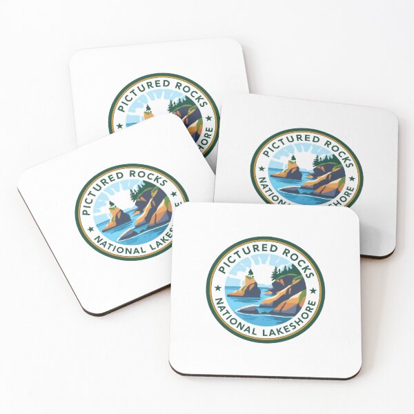 Item preview, Pictured Rocks National Lakeshore Beauty Beside Crystal Waters designed and sold by Simsimah26Parks.
