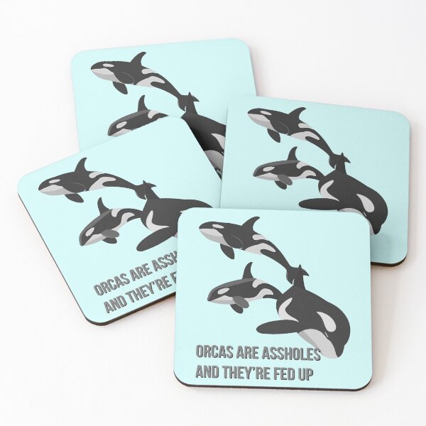 Item preview, Las orcas son gilipollas y están hartas designed and sold by Glimmersmith.