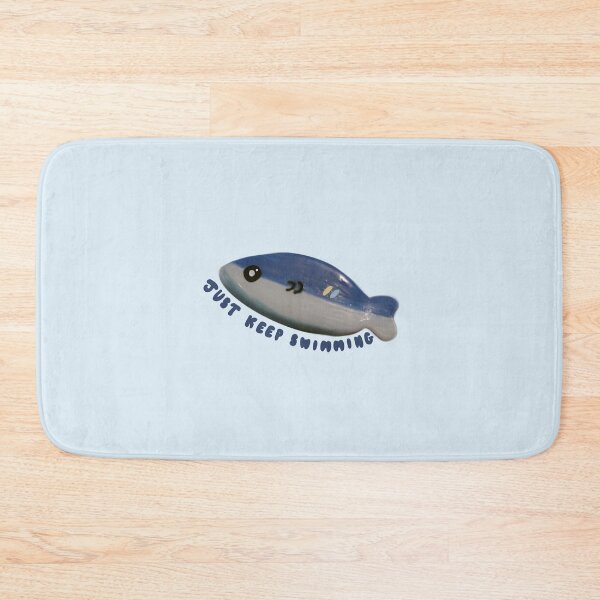 Item preview, ‘Just Keep Swimming’ Fish designed and sold by SnailTrailCo.