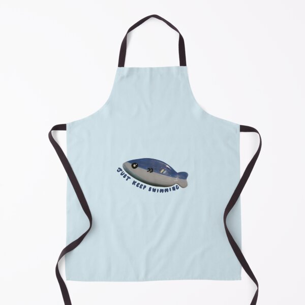 Item preview, ‘Just Keep Swimming’ Fish designed and sold by SnailTrailCo.