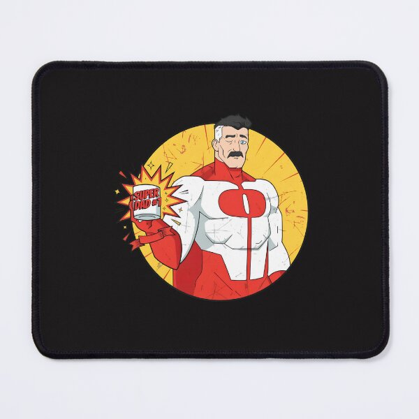 Item preview, Winking Strongman Dad Holding Mug  designed and sold by Alonsoewis.