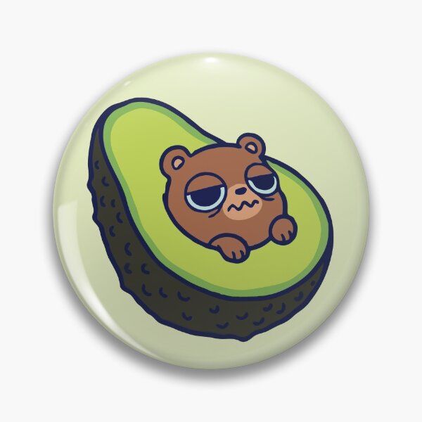 Item preview, Exhausted Avocado Bear designed and sold by Gkinoki.