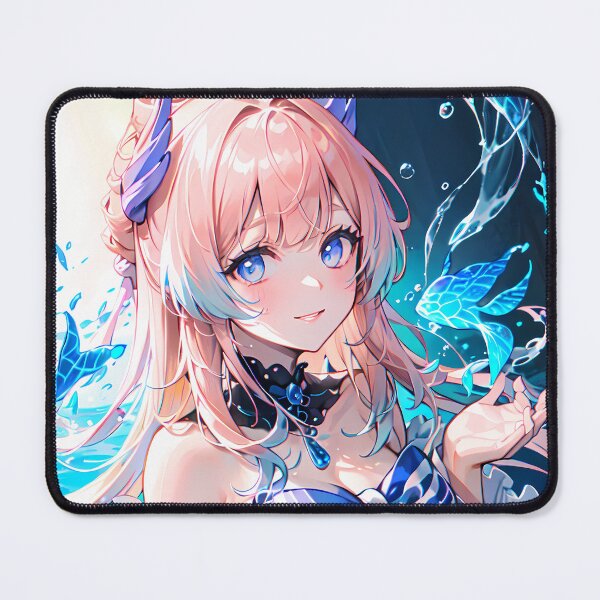Item preview, Sangonomiya Kokomi Genshin Impact Glowing Aqua Butterfly Magic designed and sold by SuperTeamCanada.