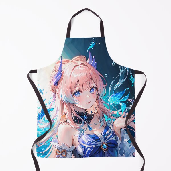 Item preview, Sangonomiya Kokomi Genshin Impact Glowing Aqua Butterfly Magic designed and sold by SuperTeamCanada.