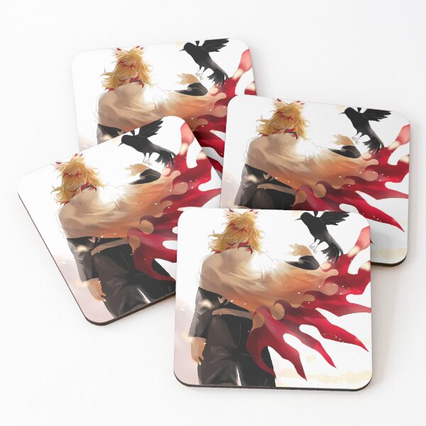 Item preview, Kyojuro Rengoku Demon Slayer Silent Crow Silhouette designed and sold by SuperTeamCanada.