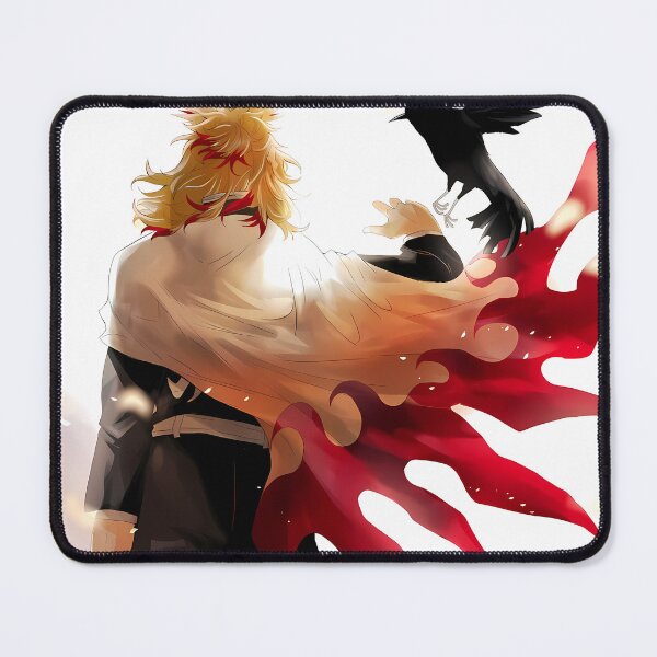 Item preview, Kyojuro Rengoku Demon Slayer Silent Crow Silhouette designed and sold by SuperTeamCanada.