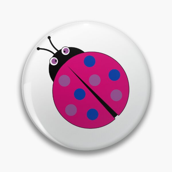 Item preview, Bisexual Ladybug designed and sold by Inked Notebook.