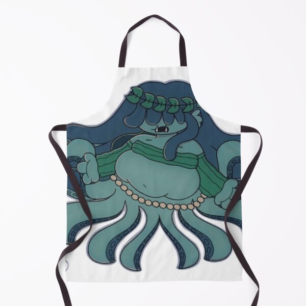 Item preview, Cute Octopus Mermaid Character Cute Siren Mythical Sea Monster designed and sold by Fern-Finch.