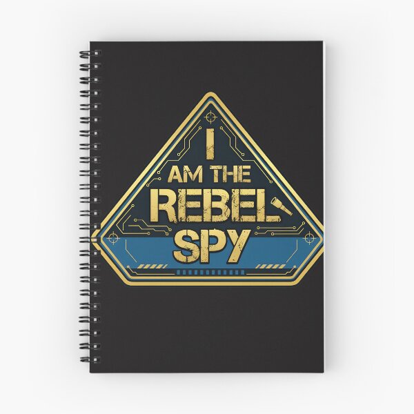 Item preview, I Am The Rebel Spy Emblem designed and sold by Orimakera.