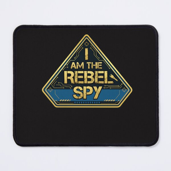 Item preview, I Am The Rebel Spy Emblem designed and sold by Orimakera.