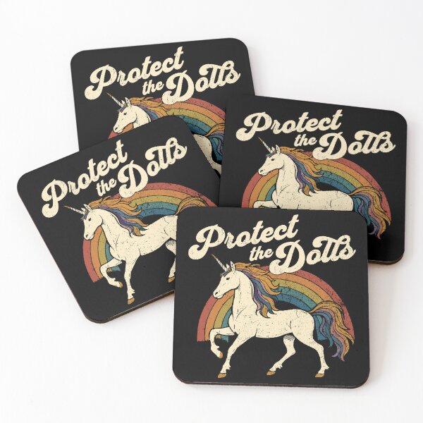 Item preview, Protect the Dolls | Trans Rights LGBTQ Pride Unicorn  designed and sold by Harmontal.