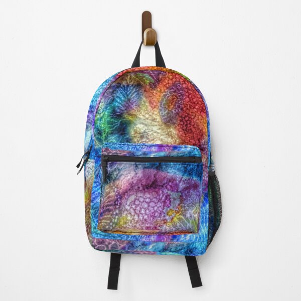 Item preview, Colorful Abstract Design Intricate Floral Combining Two Art Pieces  designed and sold by Kimmieannst66.