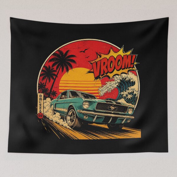 Item preview, JDM Style Muscle Car Sunset designed and sold by Gdesigns2026.