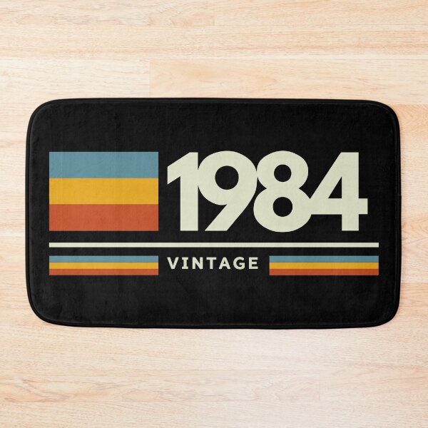 Item preview, Vintage 1984 Retro Stripe Birthday Graphic designed and sold by TobinHood.
