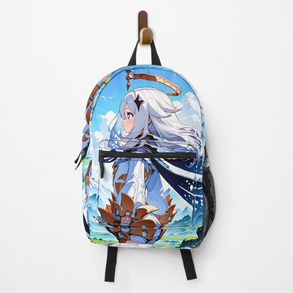 Item preview, Paimon Genshin Impact Windy Mountain View Quiet Journey designed and sold by SuperTeamCanada.