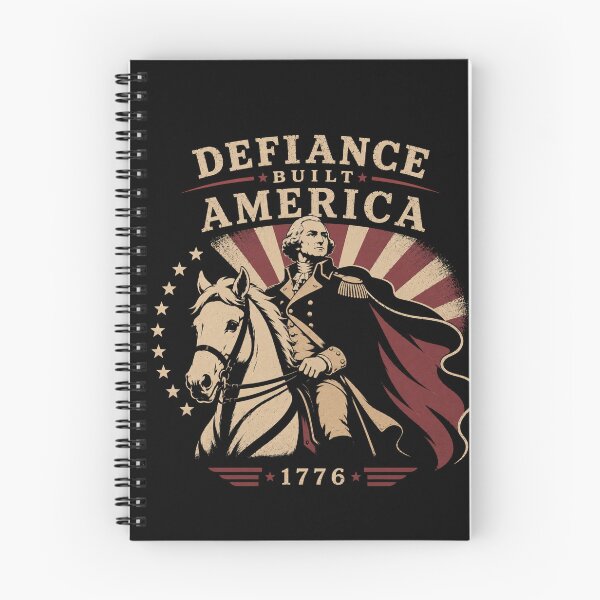 Item preview, Defiance Built America George Washington Revolutionary War designed and sold by TeesOnRosebud.