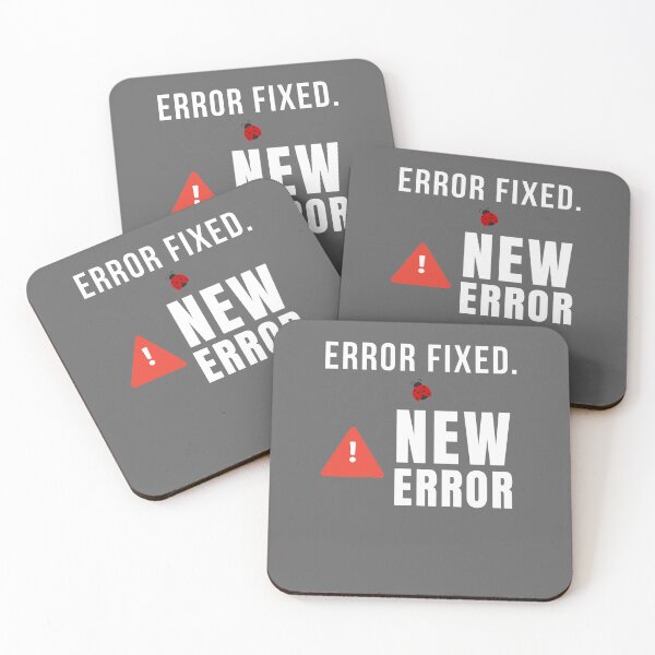 Item preview, Error Fixed. New Error. – Funny Accountant & CPA Humor Gift designed and sold by FCA SIR MERCH .