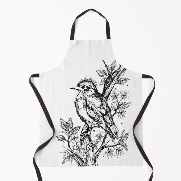 Item preview, bird sketch designed and sold by Sketchoz.