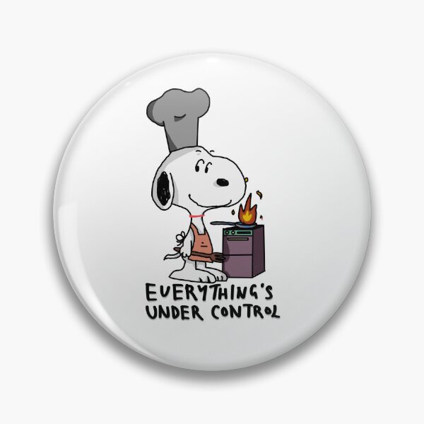 Item preview, Snoopy in a 'Crazy kitchen' designed and sold by Katyslittlestickershop.
