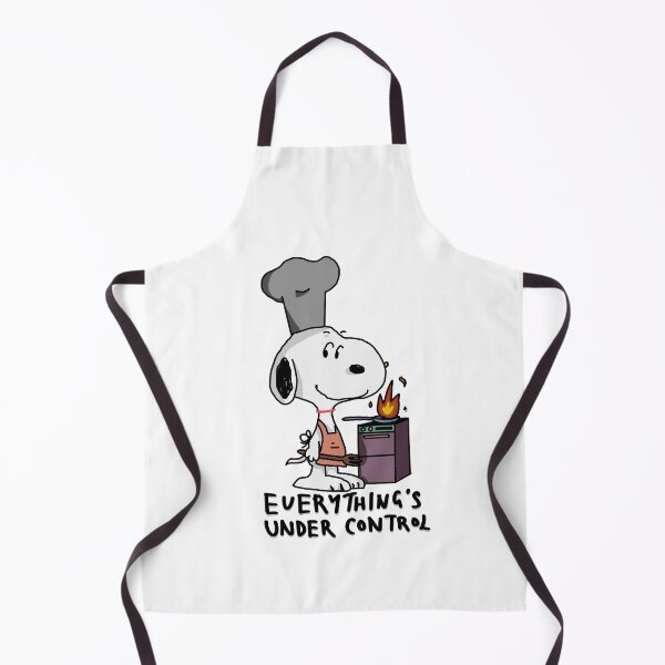 Item preview, Snoopy in a 'Crazy kitchen' designed and sold by Katyslittlestickershop.