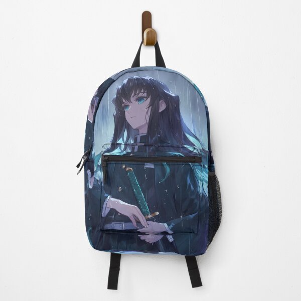Item preview, Muichiro Tokito Demon Slayer Rainy Blue Aura designed and sold by SuperTeamCanada.