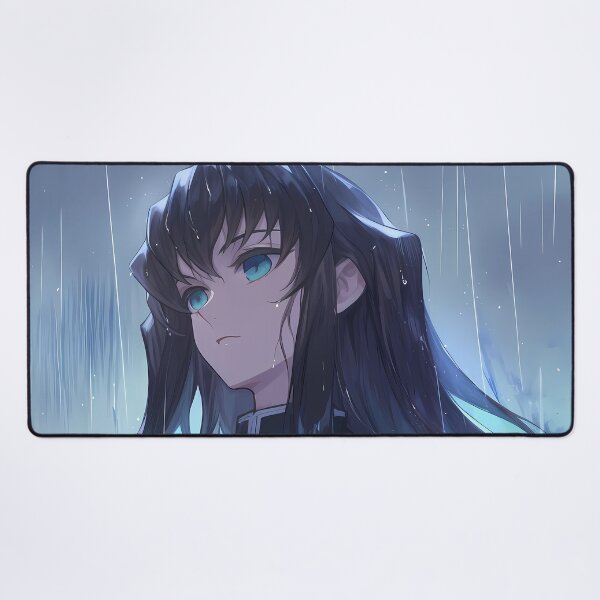 Item preview, Muichiro Tokito Demon Slayer Rainy Blue Aura designed and sold by SuperTeamCanada.