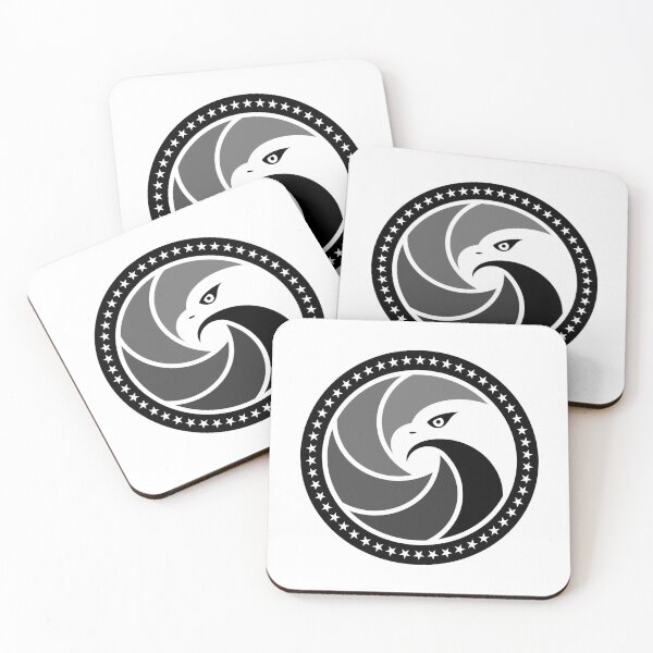 Item preview, American Eagle Roundel 2 (black & white) designed and sold by JMParadis.
