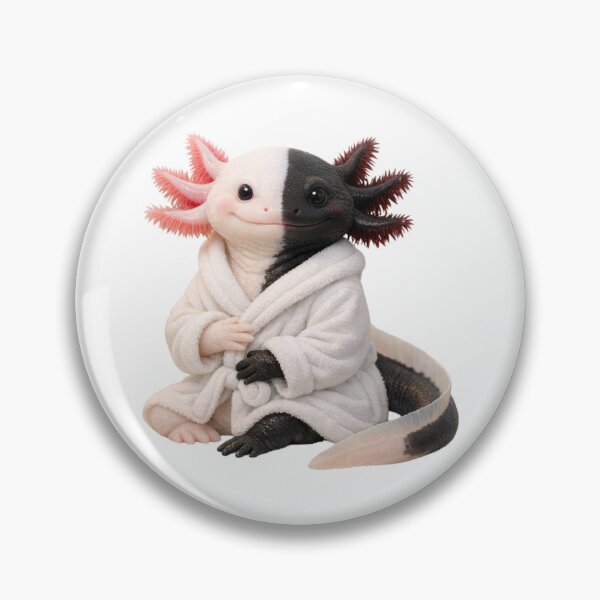 Item preview, Bathrobe Chimera Axolotl designed and sold by Sillytoe.