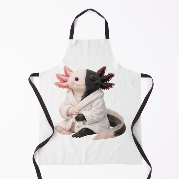Item preview, Bathrobe Chimera Axolotl designed and sold by Sillytoe.
