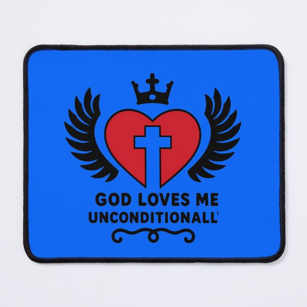 Item preview, God loves me unconditionally.  designed and sold by Drawings much more.