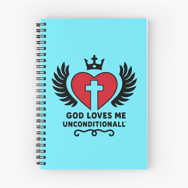 Item preview, God loves me unconditionally.  designed and sold by Drawings much more.
