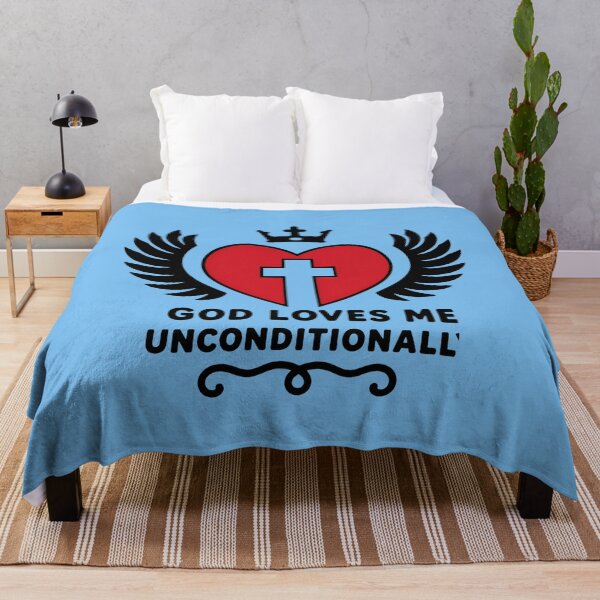Item preview, God loves me unconditionally. designed and sold by Drawings much more.