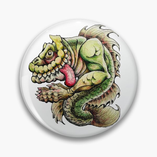Item preview, The scheming devious largemouth bass fish (Micropterus salmoides) designed and sold by puckerupfroggy.