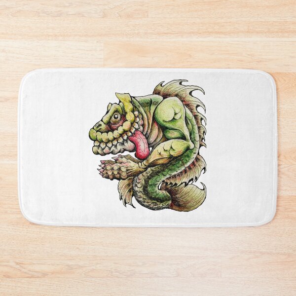 Item preview, The scheming devious largemouth bass fish (Micropterus salmoides) designed and sold by puckerupfroggy.