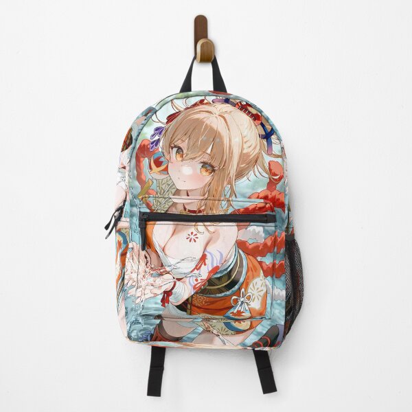 Item preview, Yoimiya Genshin Impact Shrine Water Festival Charm designed and sold by SuperTeamCanada.