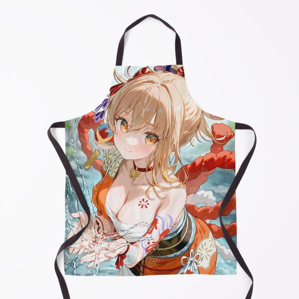 Item preview, Yoimiya Genshin Impact Shrine Water Festival Charm designed and sold by SuperTeamCanada.