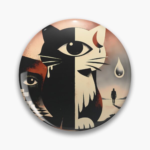 Item preview, Un Chat Andalou designed and sold by Cathedral of Curiosity.