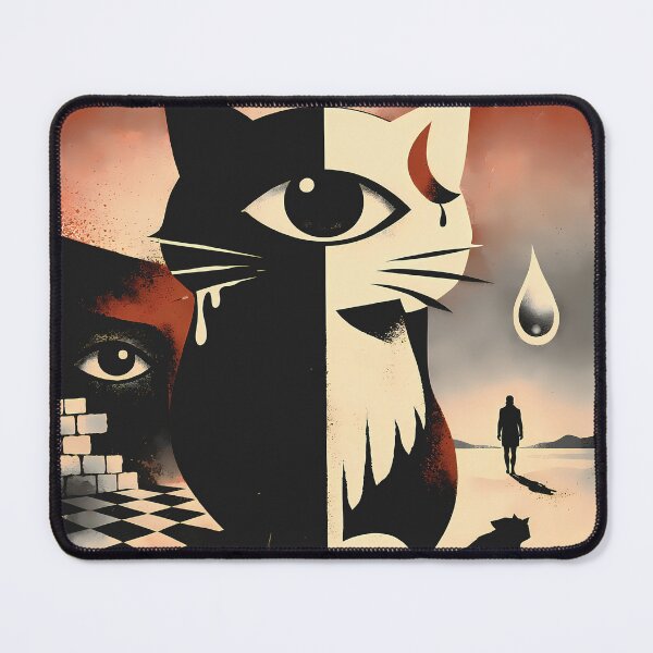 Item preview, Un Chat Andalou designed and sold by Cathedral of Curiosity.