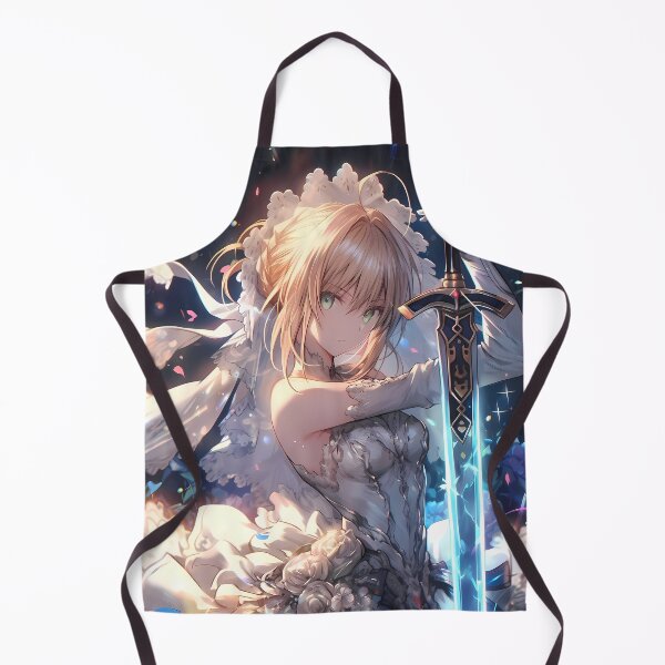 Item preview, Saber Fate Stay Night Bridal Grace Luminous Excalibur designed and sold by SuperTeamCanada.