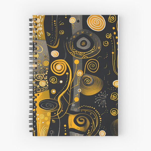 Item preview, Gustav Klimt-Inspired Golden And Black Sophisticated Designs designed and sold by DEC02.