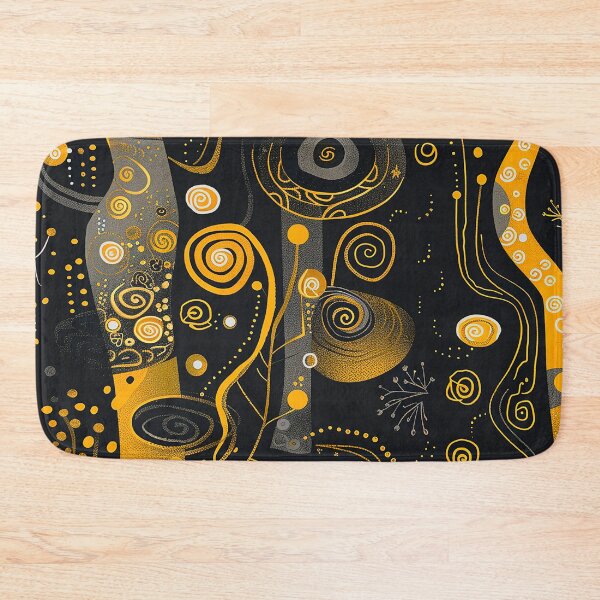 Artikelvorschau, Raffinierte Designs in Gold und Schwarz, inspiriert von Gustav Klimt entworfen und verkauft von DEC02.