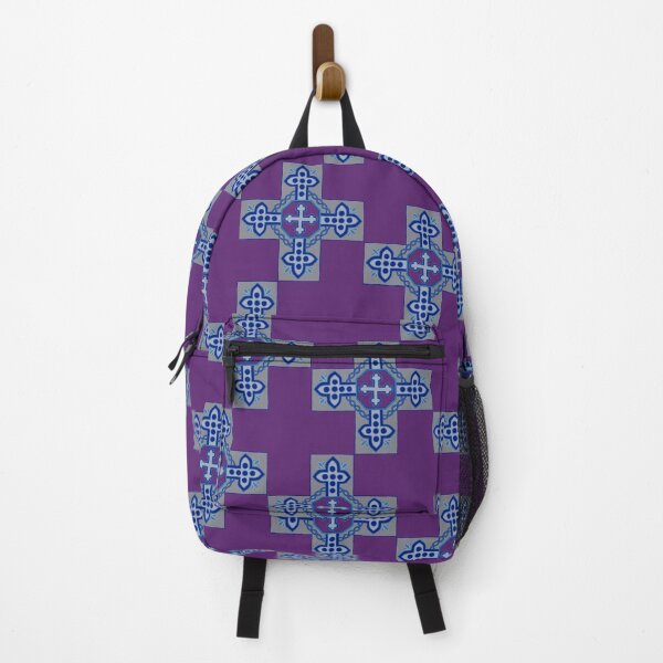 Item preview, Purple and Blue Brocade designed and sold by Anna Pardee Makes.
