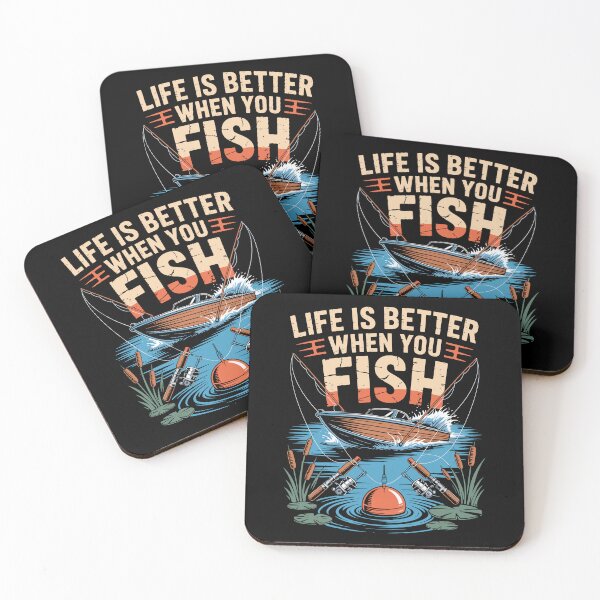 Item preview, Life Is Better When You Fish designed and sold by Toddtheknight.