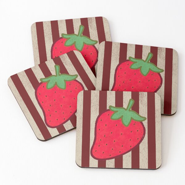 Item preview, Strawberry with Stripes Graphic designed and sold by donwillisjrart.