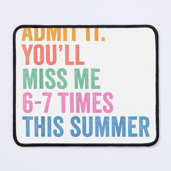 Item preview, End of School Teacher Admit It You'll Miss Me 67 Last Day T-Shirt designed and sold by Othinus.