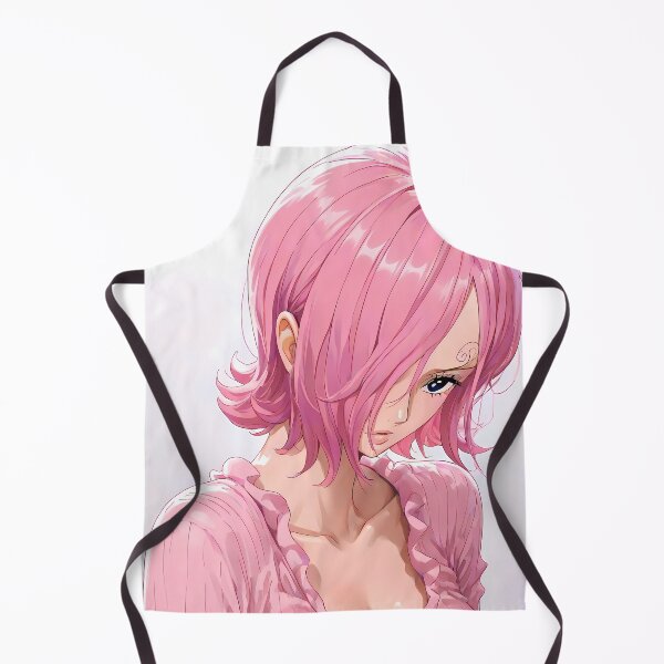 Item preview, Vinsmoke Reiju One Piece Gentle Pink Hair Portrait designed and sold by PMartistStudio.