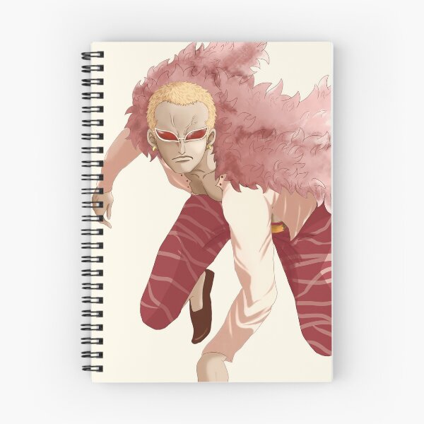 Item preview, Donquixote Doflamingo One Piece Calm Pink Feather Stare designed and sold by PMartistStudio.