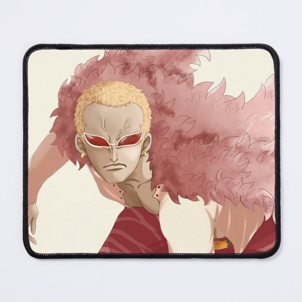 Item preview, Donquixote Doflamingo One Piece Calm Pink Feather Stare designed and sold by PMartistStudio.