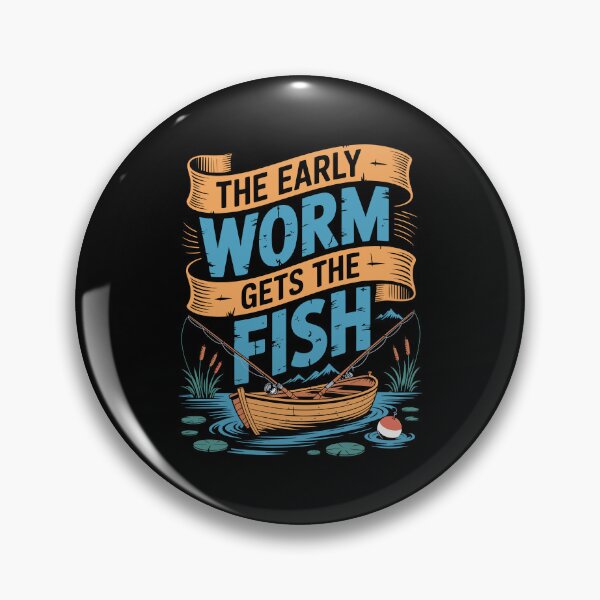 Item preview, Early Worm Gets The Fish designed and sold by Toddtheknight.