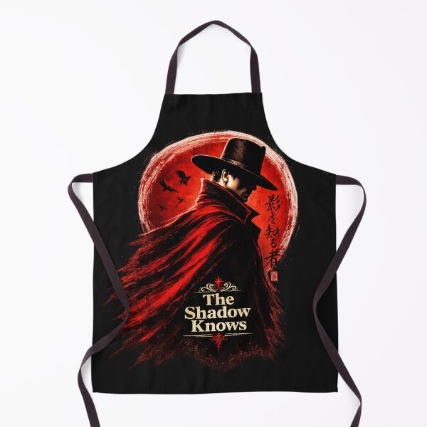 Item preview, The Shadow Knows – Crimson Moon Noir designed and sold by Sanctum Icons.